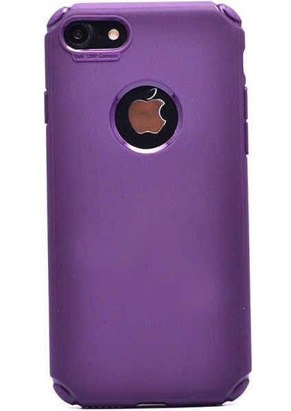 Apple iPhone 8 Kılıf Renkli Pürüzsüz Esnek Airbag Stop Silikon Kapak