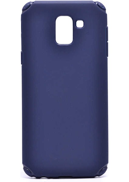 Galaxy J6 Kılıf Renkli Pürüzsüz Esnek Airbag Stop Silikon Kapak