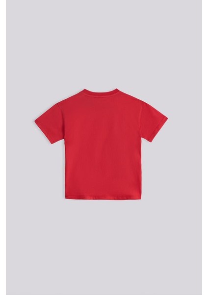 Erkek Çocuk Kırmızı Tshirt