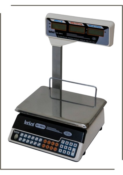 Etb 1601-B 30 kg Marketci Terazi