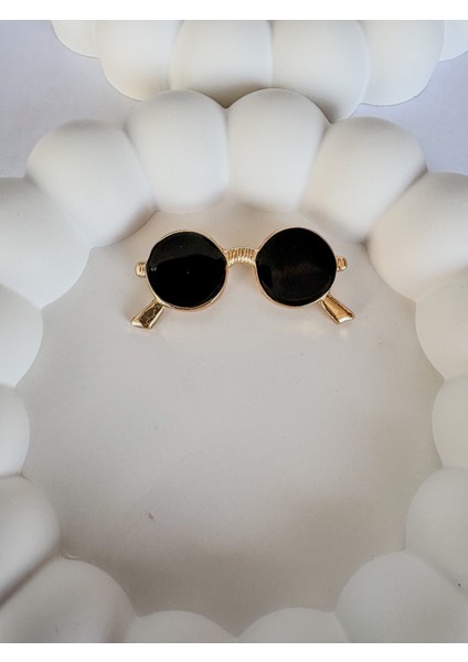 Leyya Jewelery Gözlük Broş