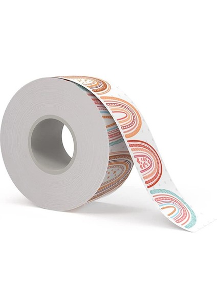 Okul Dekorasyonu Için Tahta Çıkartmaları Boho Gökkuşağı Kenarlık Süslemesi 65.6ft (Yurt Dışından) fiyatları