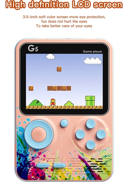 3.0 Inç Cep Oyun Kontrolcüsü Dahili 500 Oyun Matcha-Yeşil (Yurt Dışından) fırsatları