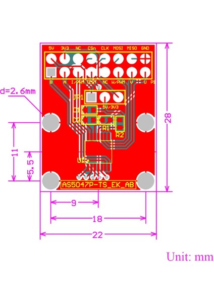 AS5047 Kodlayıcı Adaptör Kartı Simplefoc Doggo Modülü (Yurt Dışından) fiyatları