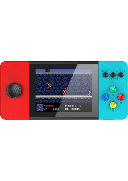 Çocuklar Için 2.8 Inç Ekranlı K9 Taşınabilir El Oyun Oyuncusu - Kırmızı Mavi (Yurt Dışından)