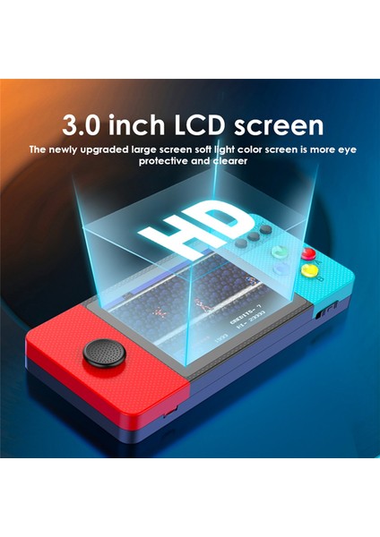 Çocuklar Için 2.8 Inç Ekranlı K9 Taşınabilir El Oyun Oyuncusu - Kırmızı Mavi (Yurt Dışından) indirimleri