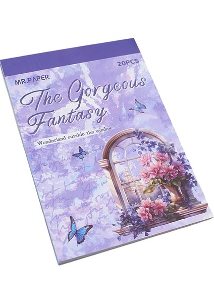 Günlük Tutmak Için Önceden Kesilmiş Çıkartma Defteri 20 Sayfa Pencere (Yurt Dışından) fiyatları