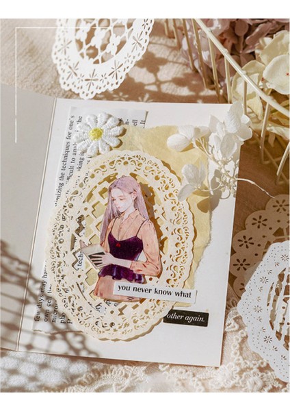 Kart Yapımı Için Dekoratif Kağıt Için Scrapbooking Kağıt Danteli (Yurt Dışından)