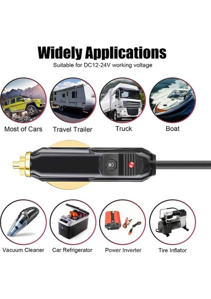 Mini Dc Güç Kablosu Için Uydu Için Dc Güç Kablosu 18AWG A (Yurt Dışından)