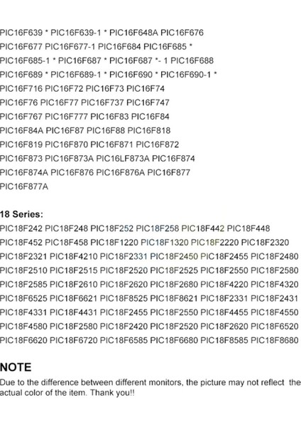 Pıc K150 Icsp Programlayıcı USB Otomatik Programlama Mikrodenetleyici Geliştirme (Yurt Dışından)