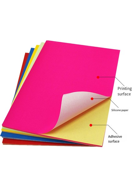 A4 Etiket Kağıdı - A4 Etiket Etiketleri 8.27X11.69 Inç Büyük Kırmızı (Yurt Dışından) indirimleri