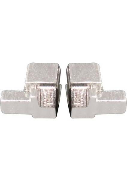 1 Çift Kilit Tokası Nintend Switch Ns Nx Joycon Gümüş (Yurt Dışından)