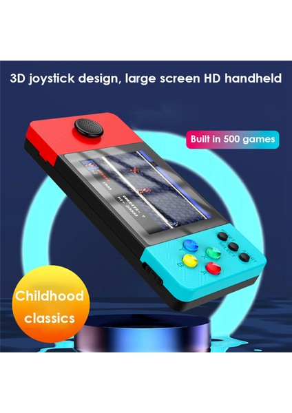 Çocuklar Için 2.8 Inç Ekranlı K9 Taşınabilir El Oyun Oynatıcısı - Mavi (Yurt Dışından) fırsatları