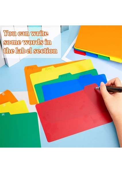 Dosya Klasörleri 50'li Paket Iki Tonlu Renkli Dosya Klasörleri Mektup Boyutu (Yurt Dışından) fırsatları