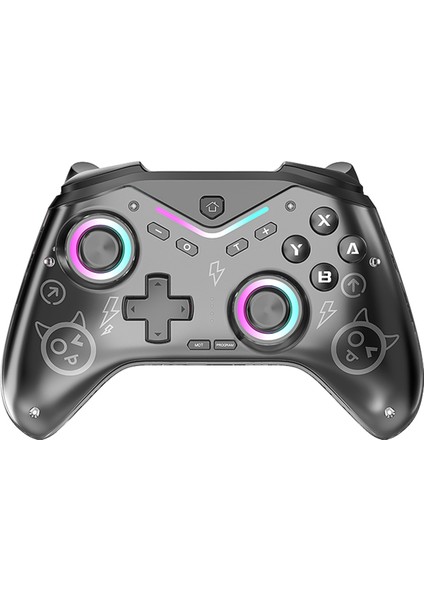 Oyun Konsolu Kablosuz Oyun Kontrolcüsü Switchsteamıos Siyah (Yurt Dışından)