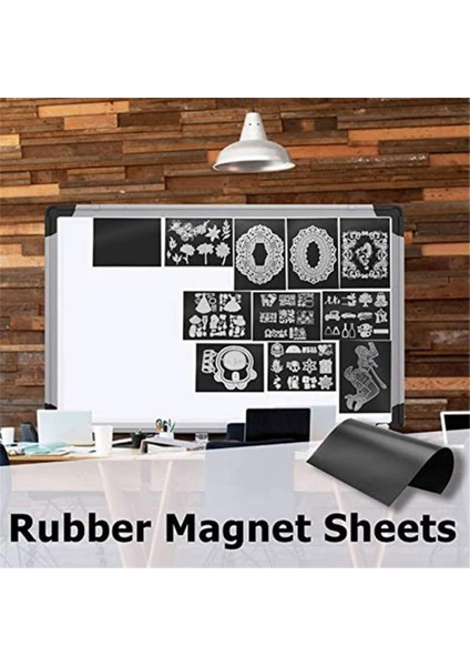 10 Adet Manyetik Levhalar 05 mm Kalınlık 10 Adet Kart Saklama Çantası ile (Yurt Dışından) indirimleri