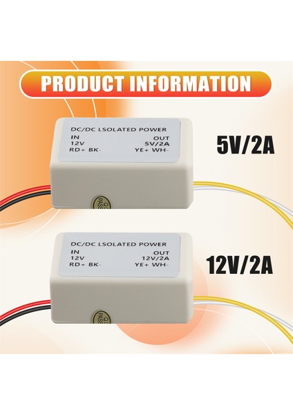 Dc-Dc Izole Güç Modülü DC12V Giriş Dc 12V2A Çıkış Dönüştürücü (Yurt Dışından) fırsatları