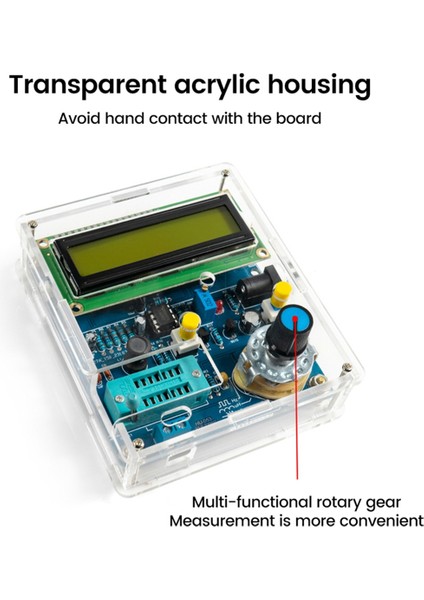DC5V Dijital Endüktans Kapasitans Ölçüm Cihazı ve Kasa (Yurt Dışından) modelleri