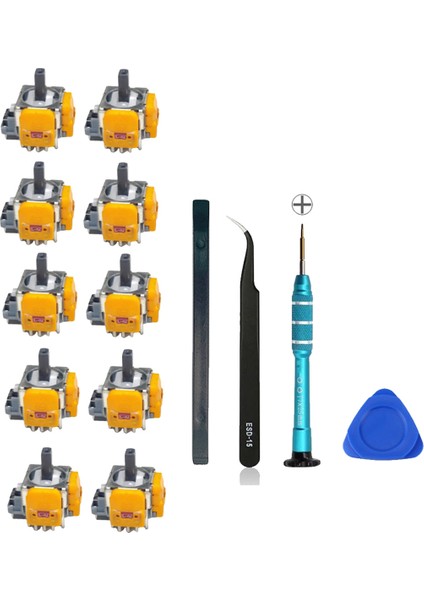 Konsol Joystick'leri Için Tornavidalı 10 Adet Hall Joystick (Yurt Dışından)