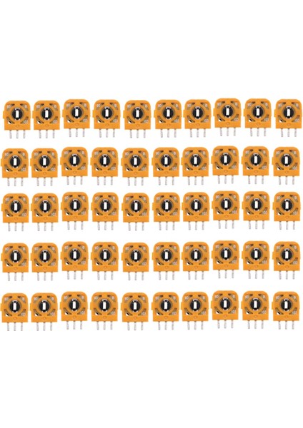 50 Adet Joystick Potansiyometre Sensör Kiti 10KOHN Kontrolör Için (Yurt Dışından)