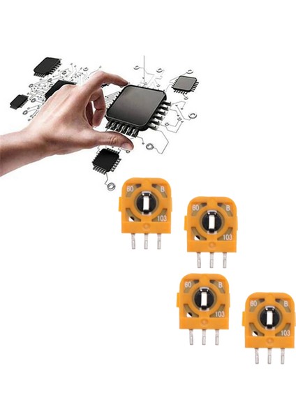 50 Adet Joystick Potansiyometre Sensör Kiti 10KOHN Kontrolör Için (Yurt Dışından) fırsatları