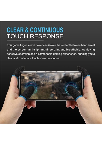 Oyun Için 500 Adet Havalandırmalı Oyun Kumandası Parmak Kılıfı (Yurt Dışından) indirimleri