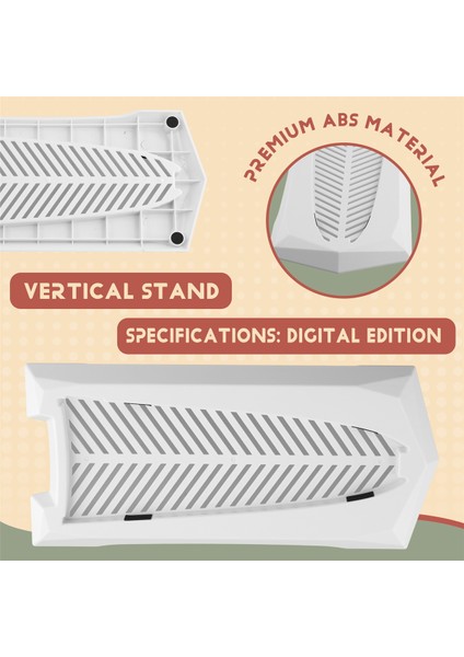 Slim Dijital Sürüm Konsol Beyaz Için Dikey Stand (Yurt Dışından) fırsatları