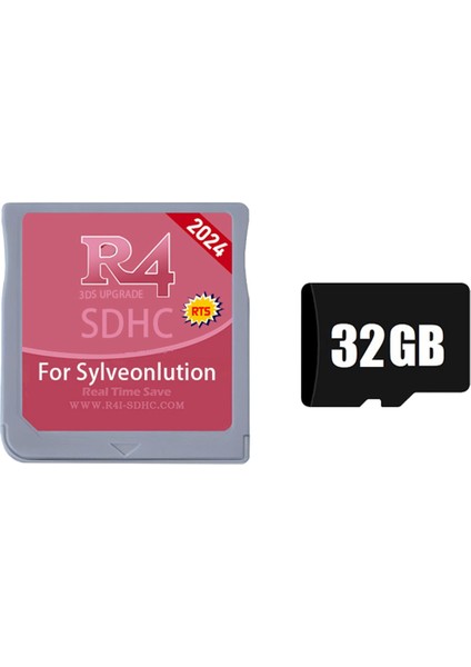 R4 Oyun Kartı Sylveonlution 3DSLLN3DSNDSI Xl 32GB Kart ile (Yurt Dışından)