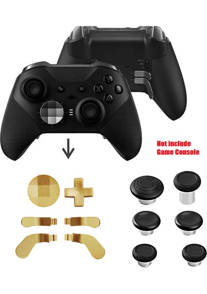 17 Adet Metal Kürekler Başparmak Tutacakları Çekirdek Joystick Seti B (Yurt Dışından)