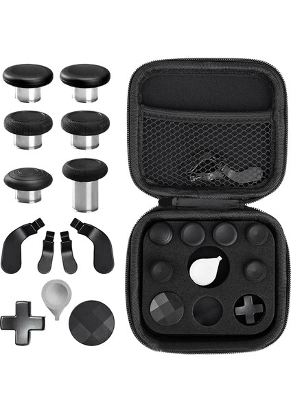 17 Adet Metal Kürekler Başparmak Tutacakları Çekirdek Joystick Seti B (Yurt Dışından)