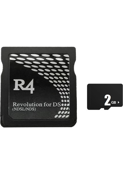 R4 Oyun Kartı + 2 GB Hafıza Kartı Yakma Kartı Ahşapçift Çekirdek (Yurt Dışından)