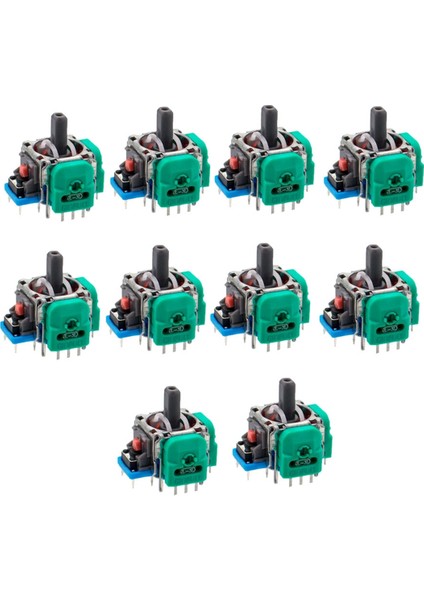 Hall Elektromanyetik Joystick Için 10 Adet (Yurt Dışından)