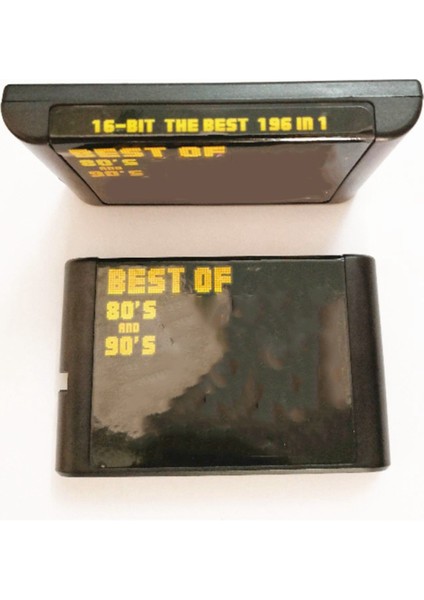 Megadrive Için 196'SI 1 Arada Çoklu Oyun (Yurt Dışından)