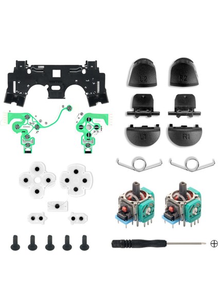 Oyun Konsolu Için 3D Joystick Seti 030 Tetik Düğmesi (Yurt Dışından)