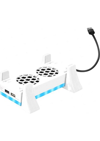 Oyun Konsolu Soğutma Fanı Standı 3 Hızlı LED Işıklı USB (Yurt Dışından) modelleri
