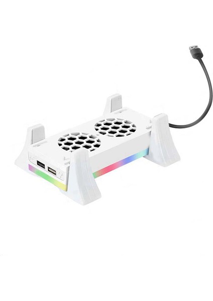 Oyun Konsolu Soğutma Fanı Standı 3 Hızlı LED Işıklı USB (Yurt Dışından) fırsatları