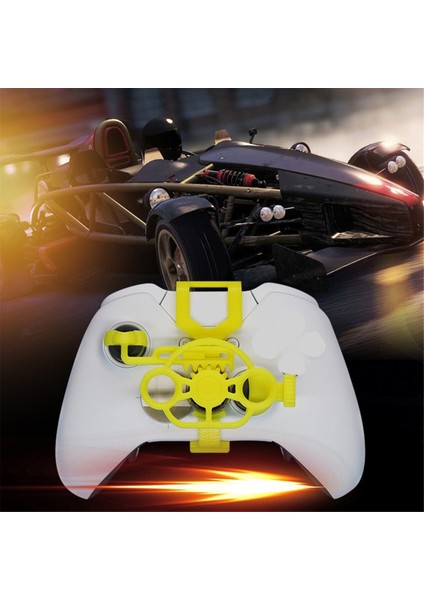 Mini Direksiyon Simidi Elite Controller Sarı (Yurt Dışından)