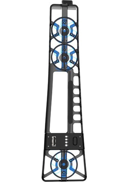 Slim Konsol Soğutma Fanı Konsol Akıllı Sıcaklık Kontrolü Için (Yurt Dışından)