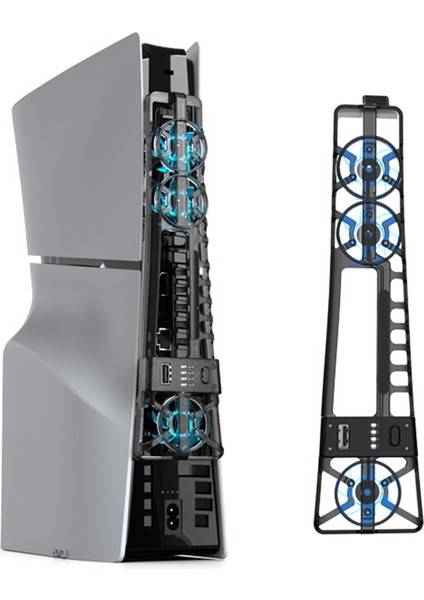 Slim Konsol Soğutma Fanı Konsol Akıllı Sıcaklık Kontrolü Için (Yurt Dışından) modelleri