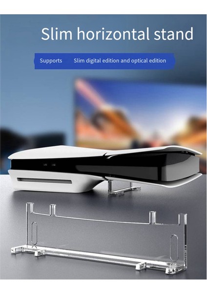 Akrilik Stand Ana Bilgisayar Yatay Masaüstü Yerleştirme Braketi (Yurt Dışından) modelleri