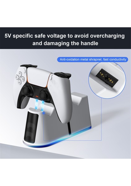 Rgb LED Çift Kontrol Cihazı Şarj Cihazı Ince Kablosuz (Yurt Dışından) indirimleri