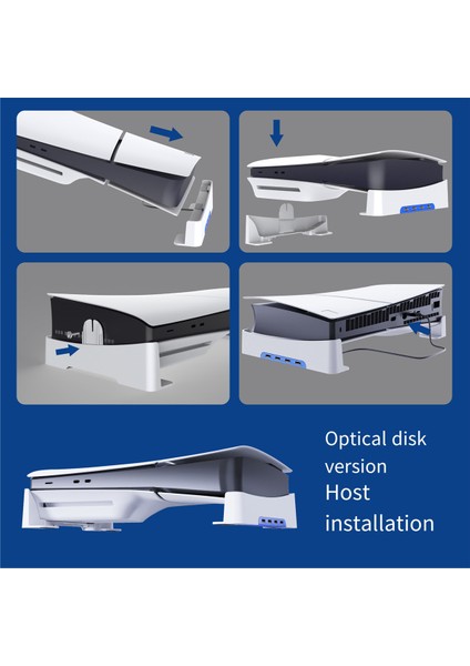 Ince Oyun Konsolu Yatay Depolama Standı 4 Usb2.0 Portlu (Yurt Dışından) indirimleri