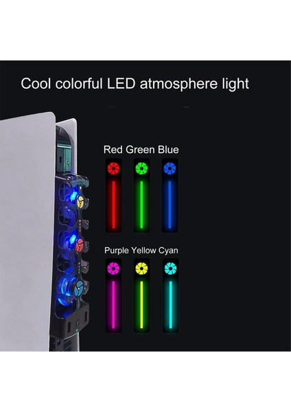 Soğutma Fanı Sessiz Rgb Işık Soğutucu Sistem 3 Fan Hızı (Yurt Dışından) fırsatları