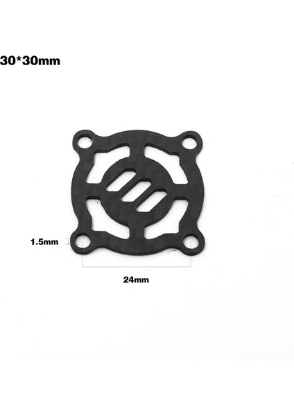 Karbon Fiber Soğutma Fanı Kapağı 30X30MM,A (Yurt Dışından) fiyatları