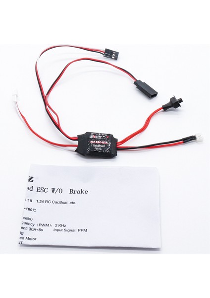 130/180/260 Için 30A 4.8-8.4V Mini Fırçalı Esc Motor Hız Kontrol Cihazı (Yurt Dışından) fırsatları