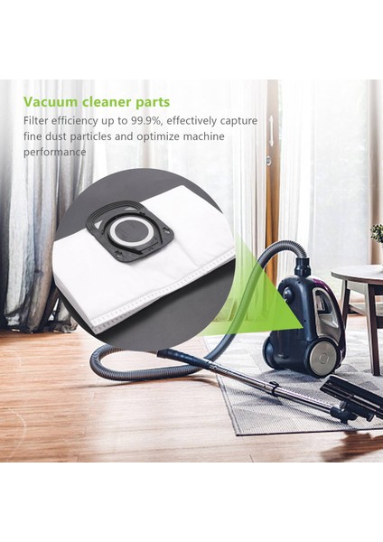 Rowenta Silence Force 4A ZR200540 RO64XX Elektrikli Süpürge Filtresi Için 6 Adet Toz Torbası Bolsa De Basura Parkside Bpfire (Yurt Dışından) modelleri