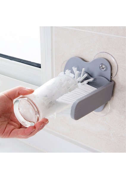 Su Şişesi Temizleyici Cam Yıkama Fırçası Bardak Yıkama Fırçası Vakum Tabanlı Kıl Fırça Bira Bardağı Kırmızı Şarap Bardağı Için (Yurt Dışından) modelleri