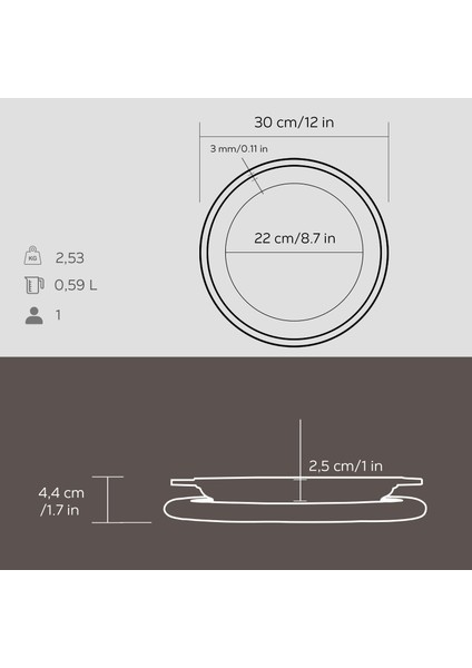 Döküm Oval Döner Kebap Tabağı Kayın Servis Ahşabı. Çap(Ø)28cm. modelleri