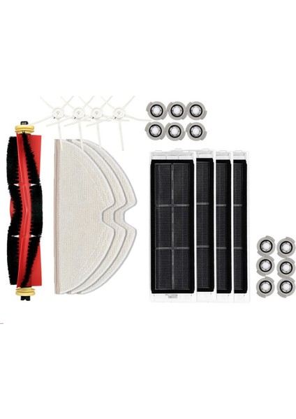 Roborock S50 S51 S5 Max S6 S6 Maxv S6 Pure Xiaomi 1s SDJQR01RR Elektrikli Süpürge Aksesuarları Için (Yurt Dışından) modelleri