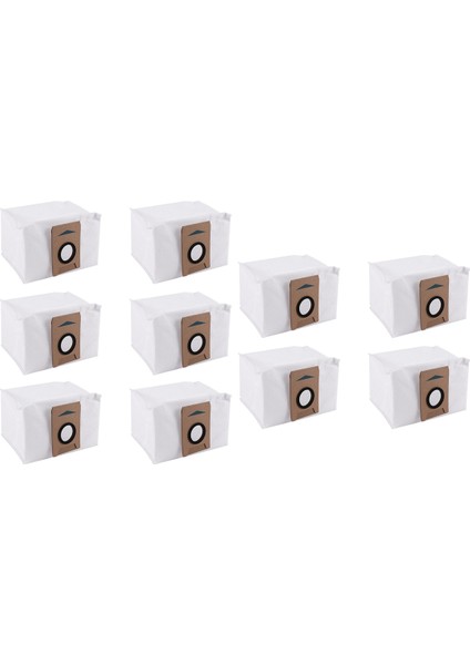 Ecovacs Deebot X1 Omnı Turbo Elektrikli Süpürge Torbaları Için 10 Paket Vakumlu Toz Torbası (Yurt Dışından) fiyatları